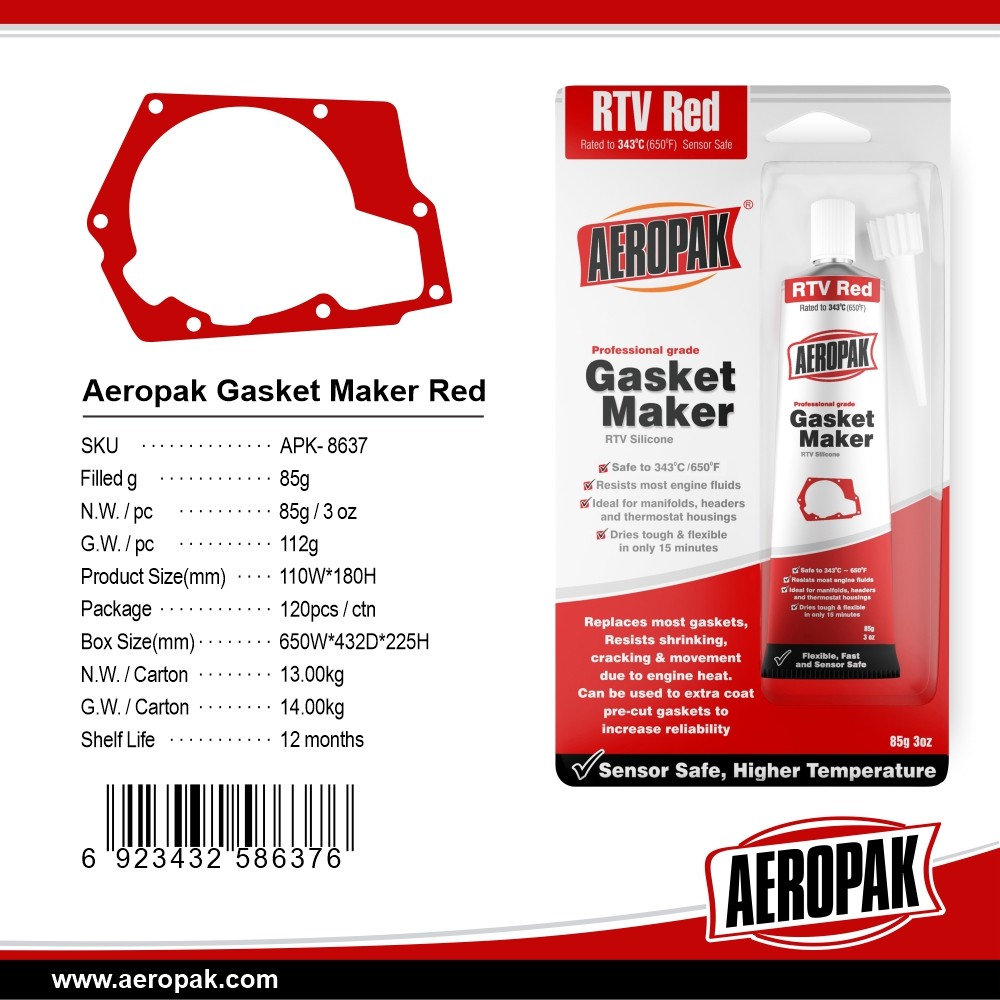 Silicón sellador alta temperatura RTV